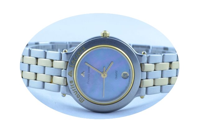 Maurice Lacroix Herren Uhr 25mm Stahl/go...