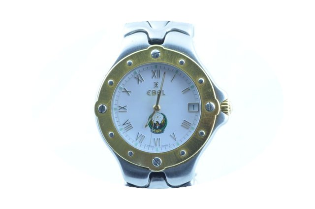 Ebel Sportwave Herren Uhr Stahl/gold Wei...