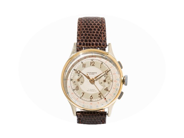 Chronographe Suisse Cie Two-Tone Dial, S...