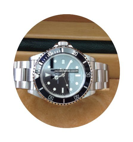 Rolex Sea-Dweller Model 16600 No Hole Ca...