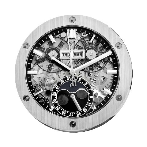 Hublot Aerofusion Moonphase Titanium 45m...