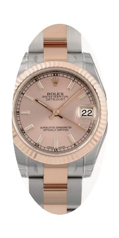 Rolex Datejust Midsize pink index 178271...
