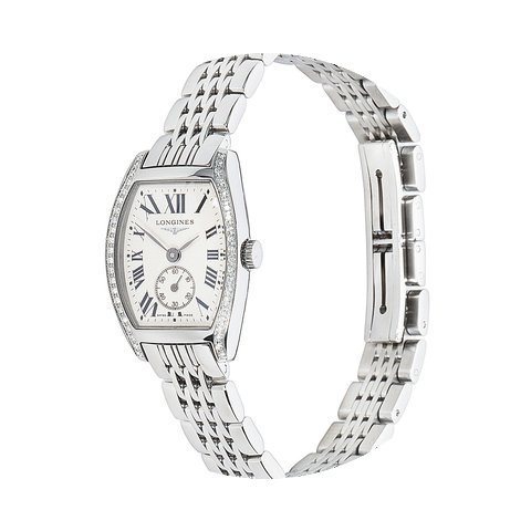 Longines Evidenza Steel & Diamond Qu...