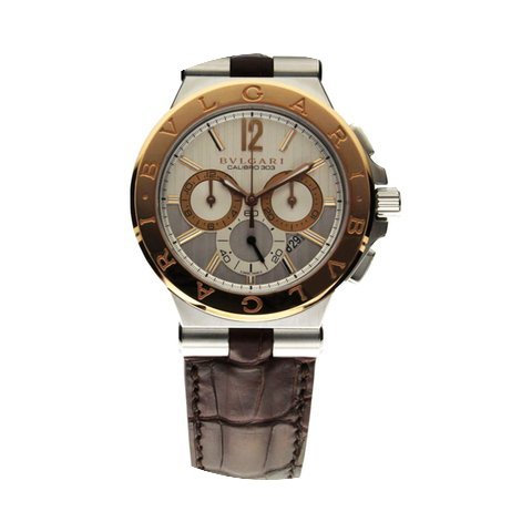 Bulgari Diagono Chrono Rosé...