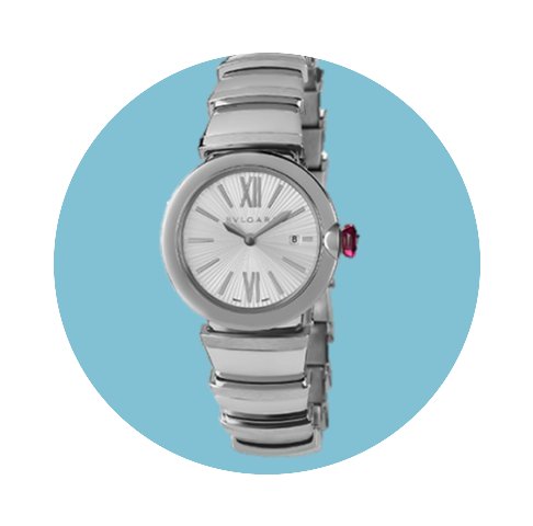 Bulgari LVCEA Lucea 28 mm Datum Stahl -N...
