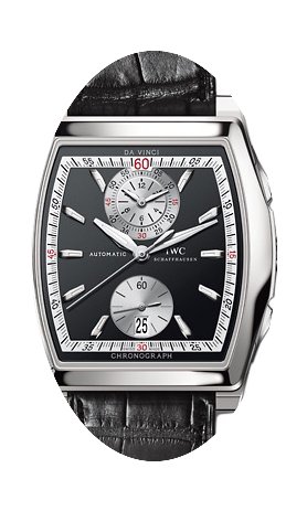 IWC Da Vinci Chronograph, Black Dial - S...