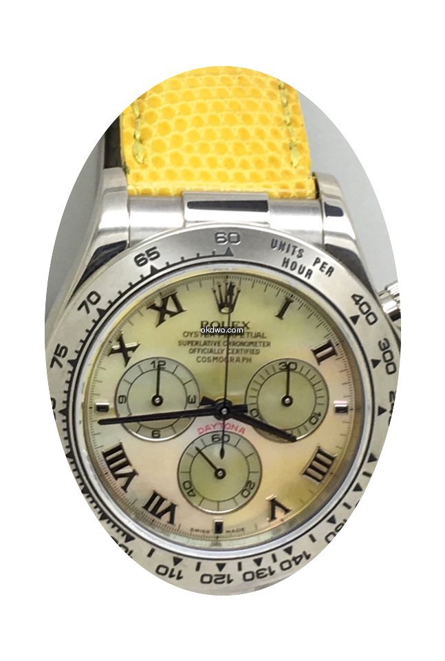 Rolex Daytona Beach Yellow...