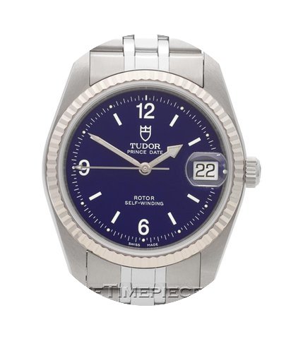 Tudor Prince Date Weißgold-Lünette LC ...