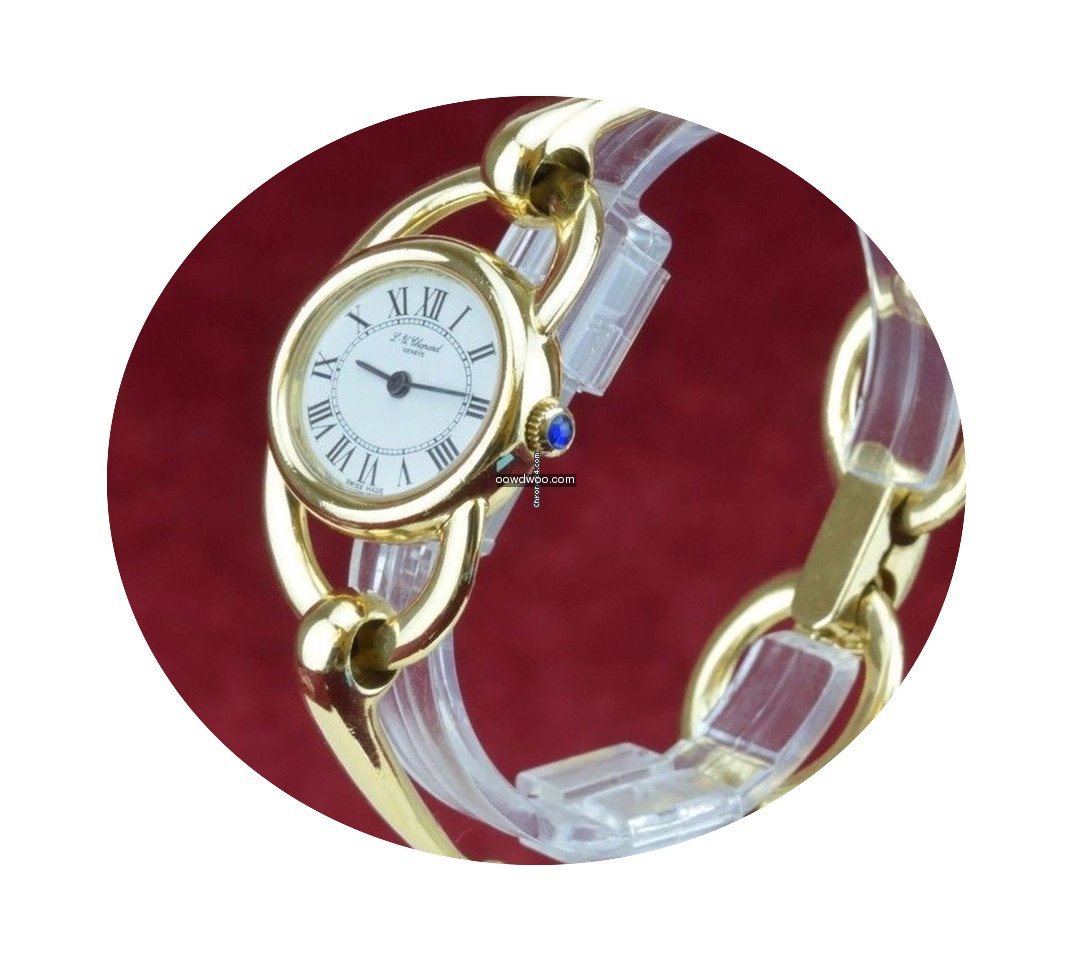 Chopard Damen Uhr Chopard 18Kt. 0,750 Go...