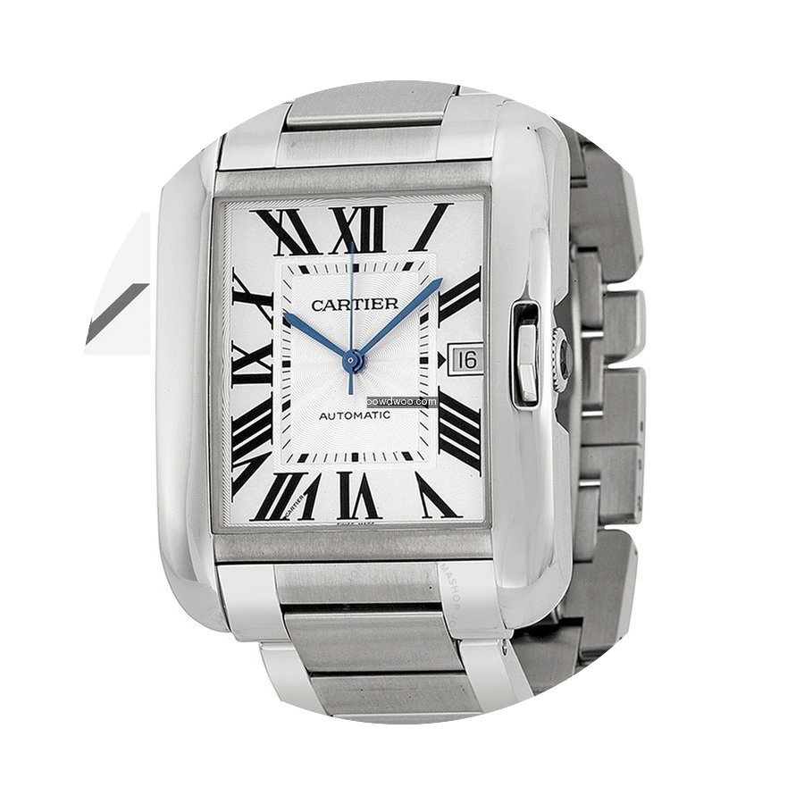 Cartier Tank Anglaise Big Size Steel - W...