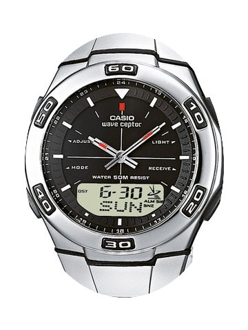 Casio Herrenuhr Funkuhr WVA-105HDE-1AVER...