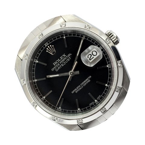 Rolex Datejust 16200 quadrante nero lune...