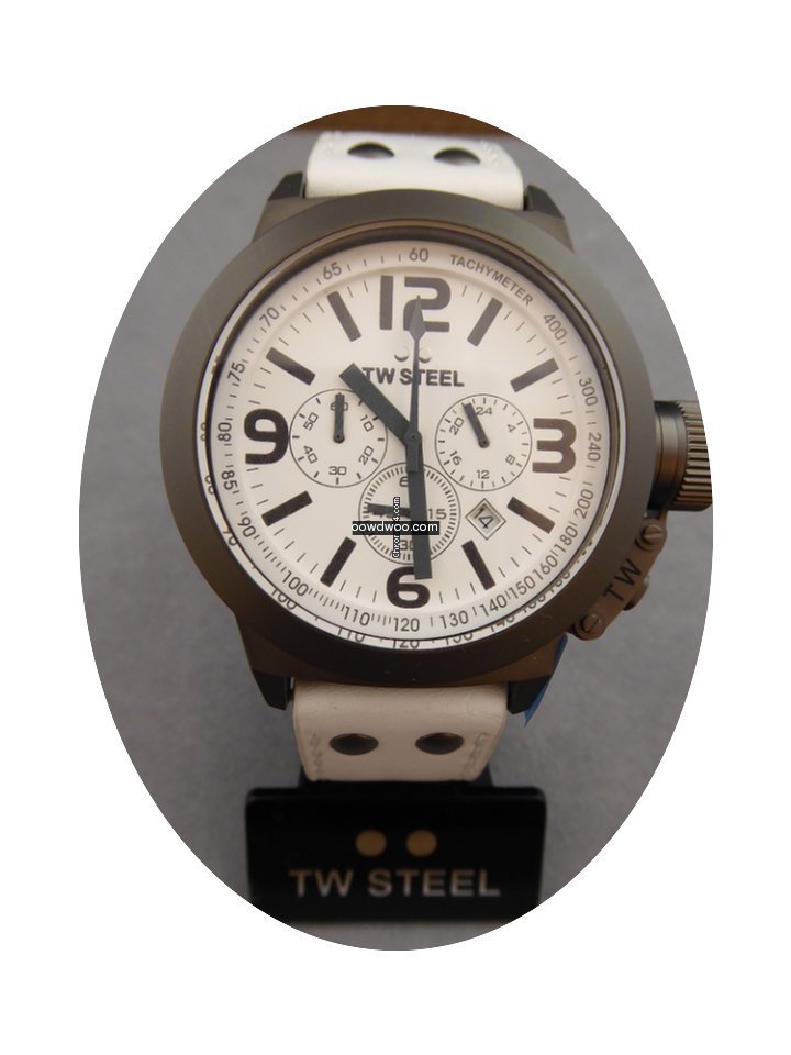 TW Steel Dark Titanium Chronograaf...
