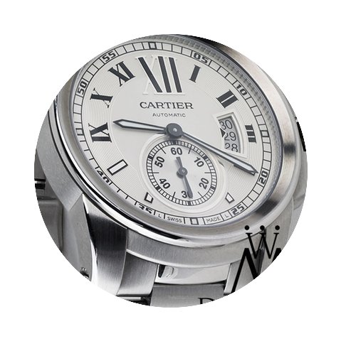 Cartier Calibre De Cartier Silver Dial S...