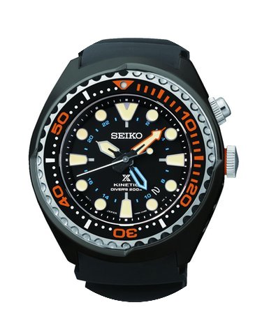 Seiko Prospex Diver Farbe Schwarz Orange...