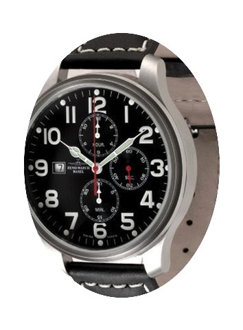 Zeno-Watch Basel OS Pilot Chronograph Le...