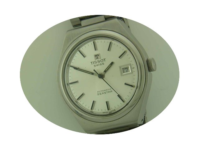 Tissot Seastar watch steel automatic...