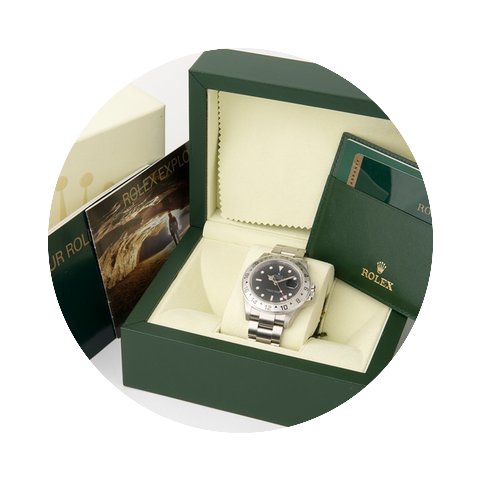 Rolex Explorer II 16570 RRR cal 3186 unw...