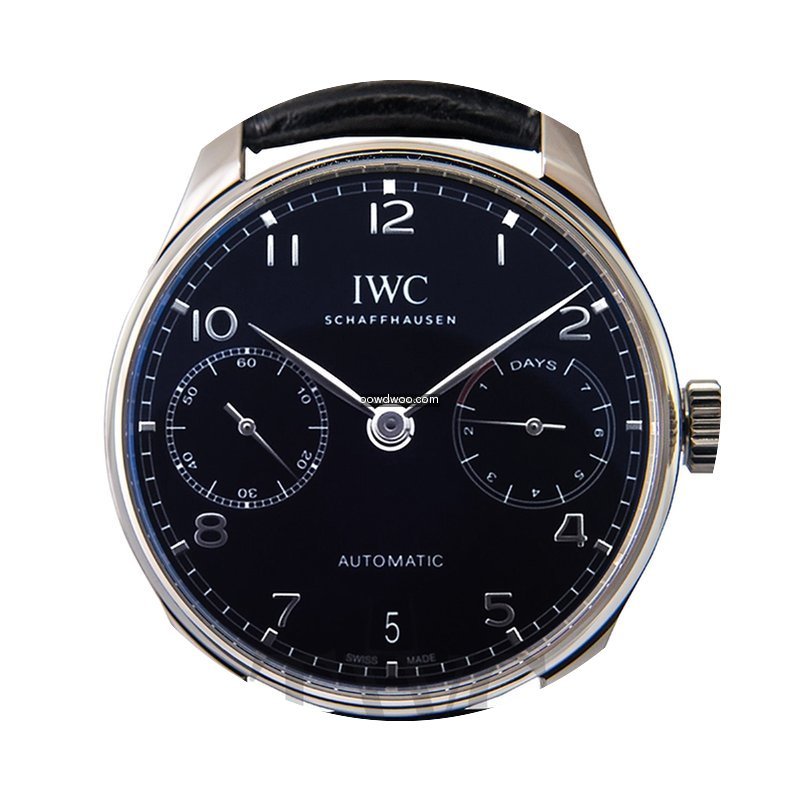 IWC Portugieser Automatic Black S/S 42.3...