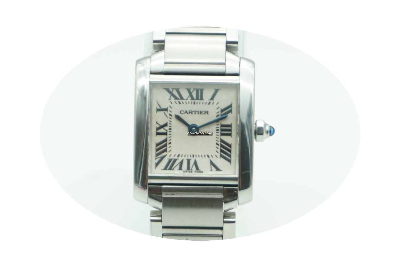 Cartier Tank Française Lady Stainless S...