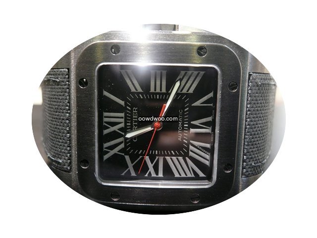 Cartier Santos 100 Carbone 2017...