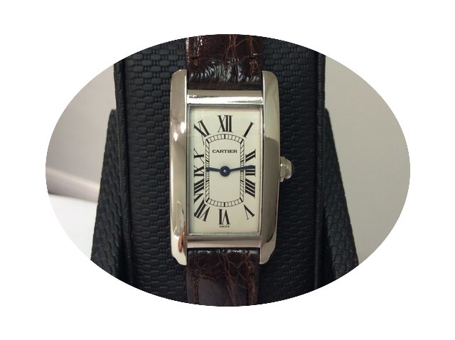 Cartier Ref. 1713 Tank Americaine Ladies...