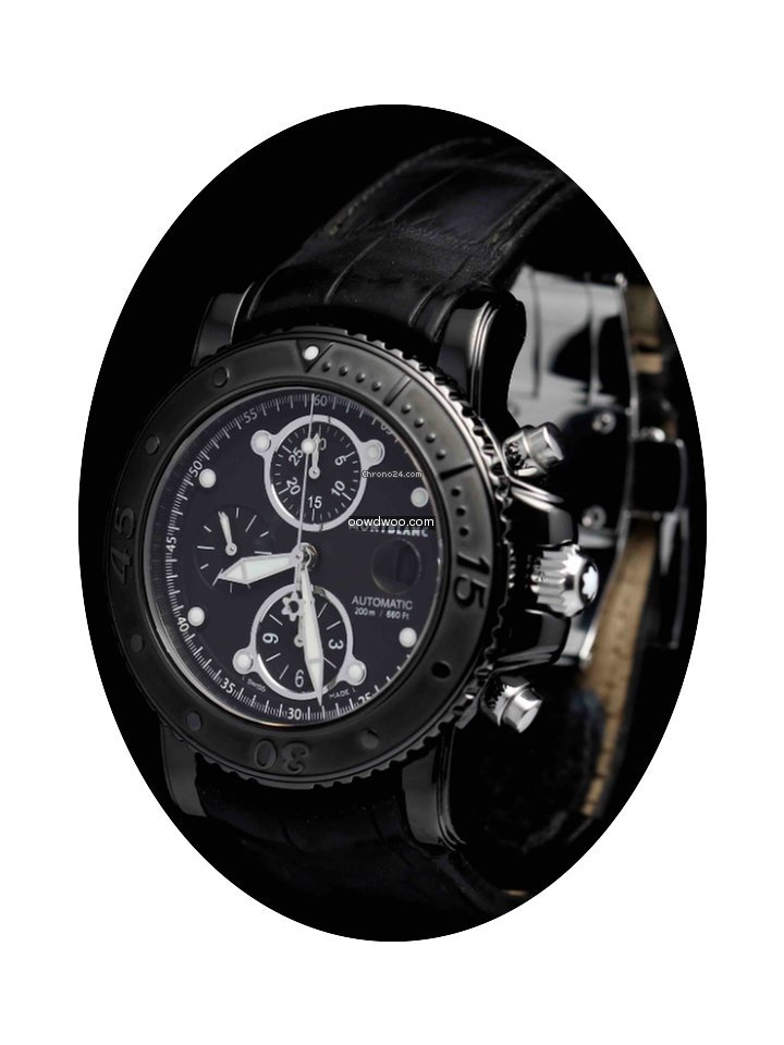 Montblanc Sport Chronograph DLC Full Set...