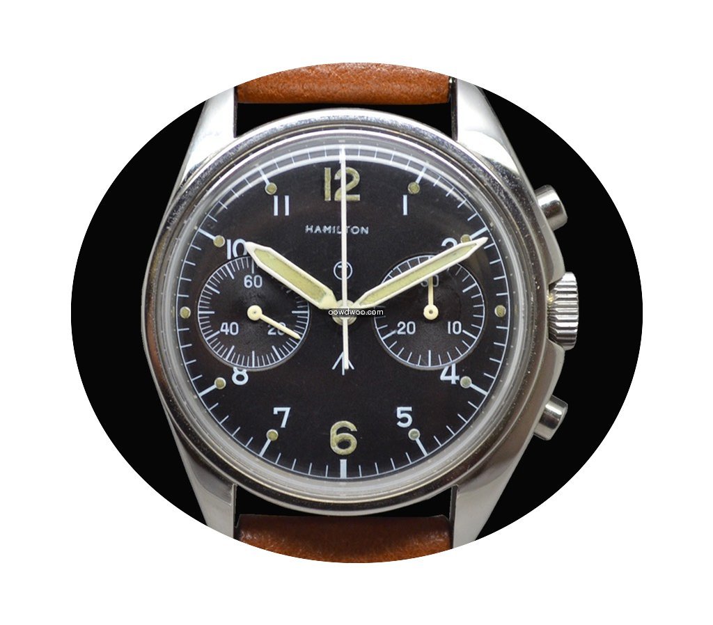 Hamilton Rare Chrono Military Royal Air ...