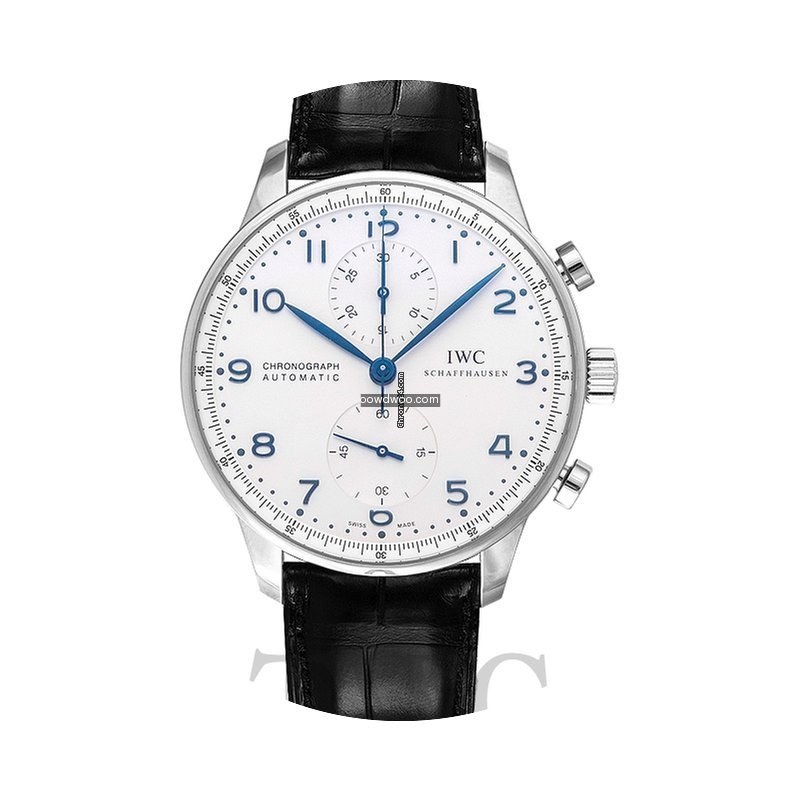 IWC Portugieser Chronograph White Steel/...