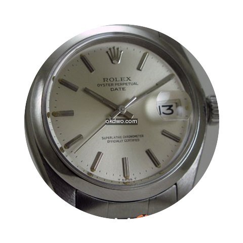 Rolex Oyster Perpetual Date 1500 Silver ...