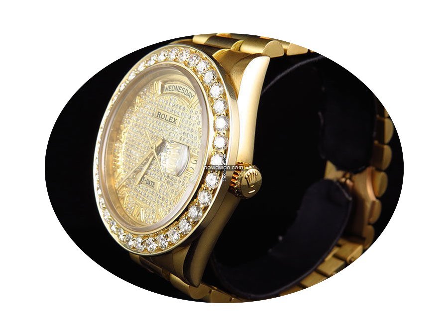 Rolex Mens 36 MM Rolex President 18038 1...