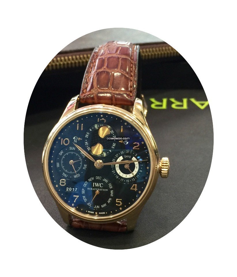 IWC Portuguese Perpetual Calendar 18ct r...