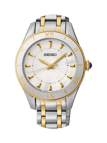 Seiko Klassik SRZ432P1 Damenuhr bicolor ...