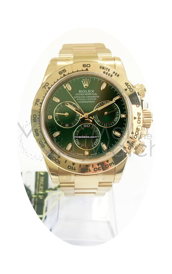 Rolex Daytona 116508 Green Dial...