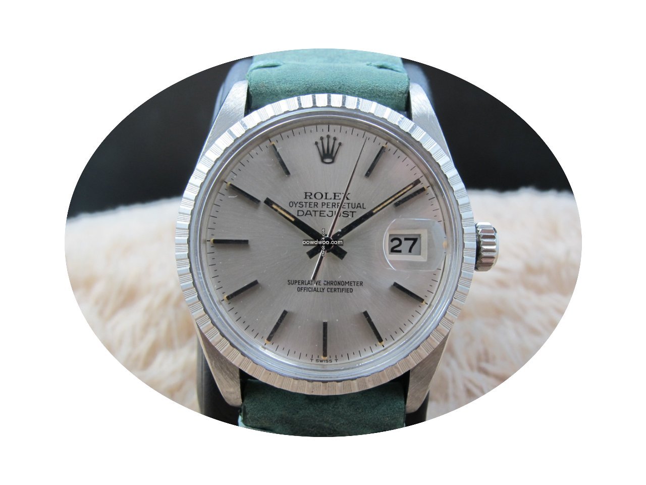 Rolex DATEJUST 16030 SS with Original Si...
