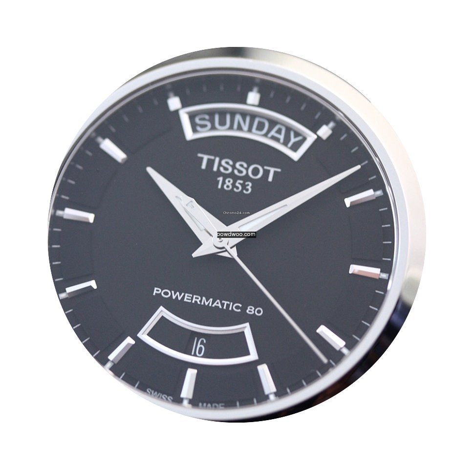Tissot Couturier Powermatic 80 Black Ind...
