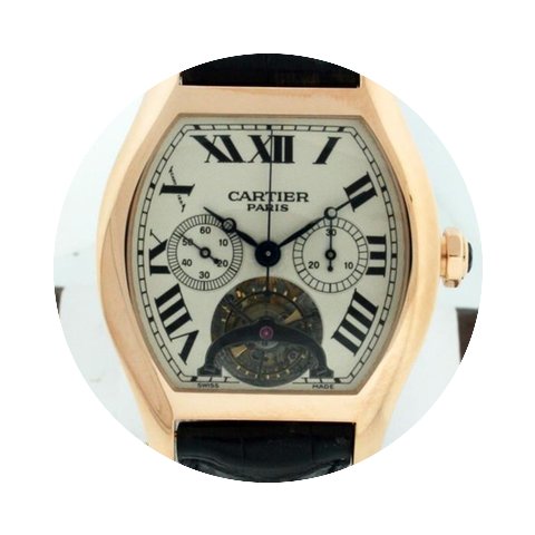 Cartier Tortue Chronograph Tourbillon W1...