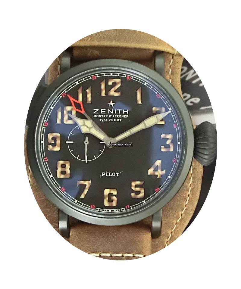Zenith Pilot Montre d aeronef Type 20 GM...