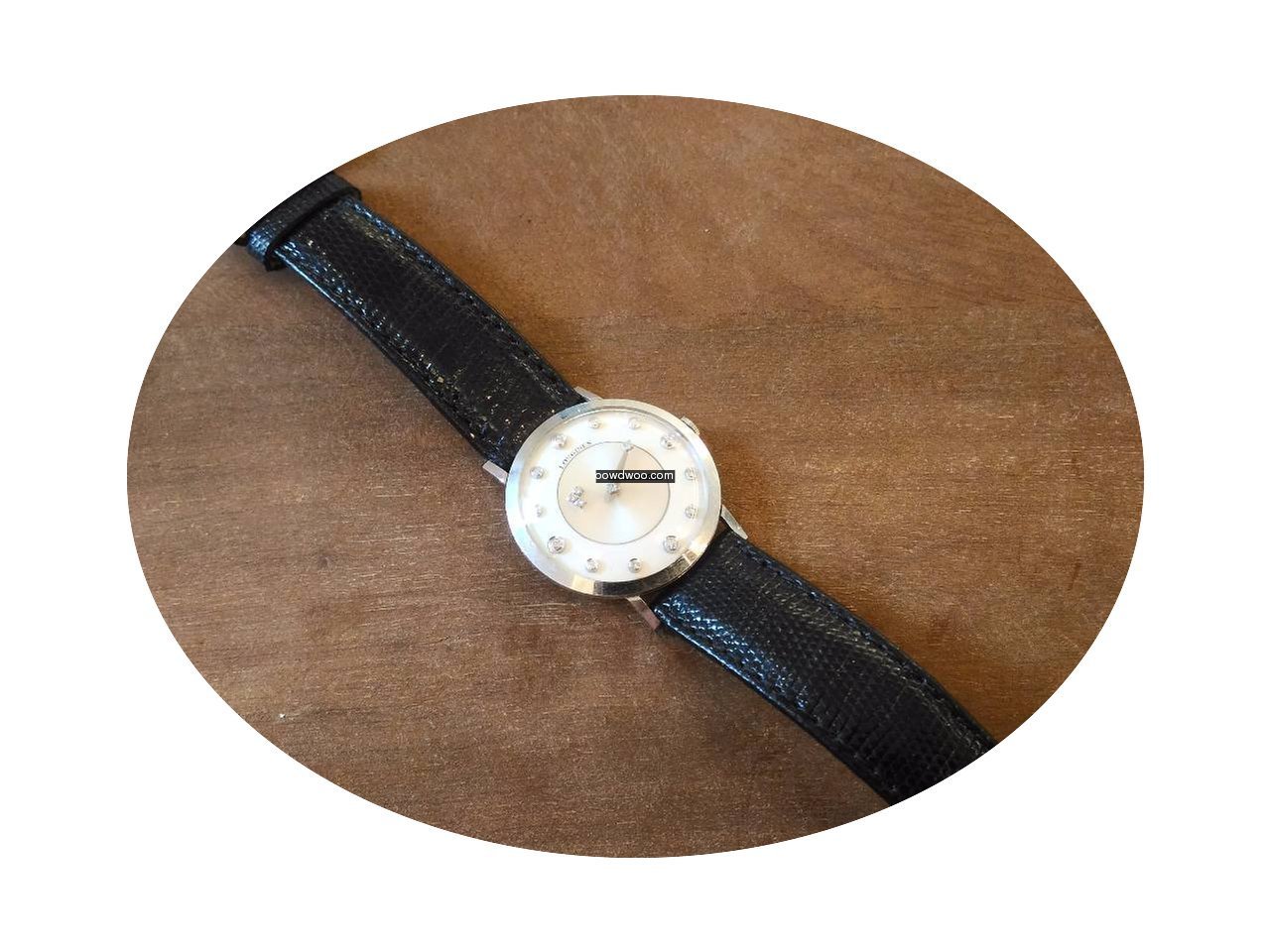 Longines Mistery White Gold 14 KT...