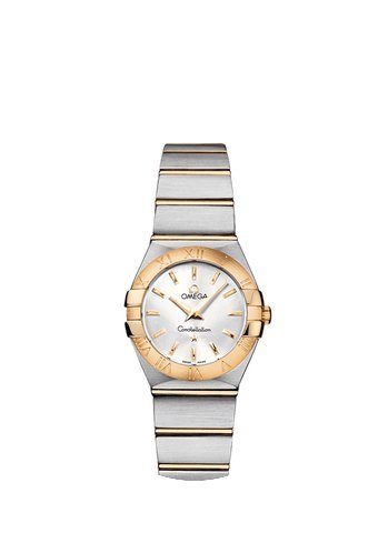 Omega Constellation Quartz 24mm Steel/Ye...