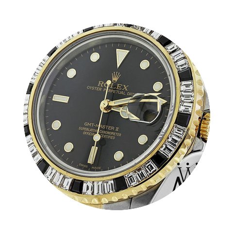 Rolex Gmt Master Ii 16713 Two Tone 18k G...