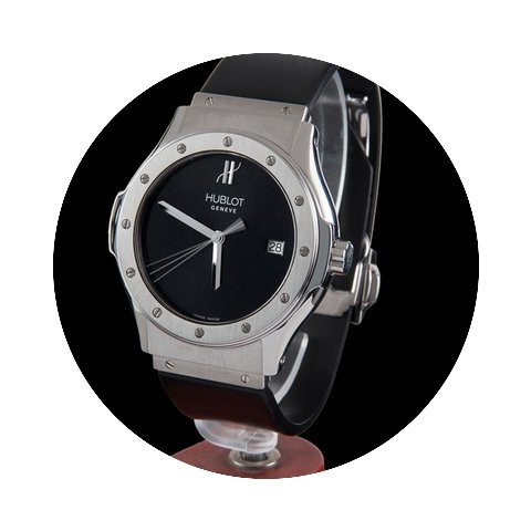 Hublot classic fusion steel quartz men s...
