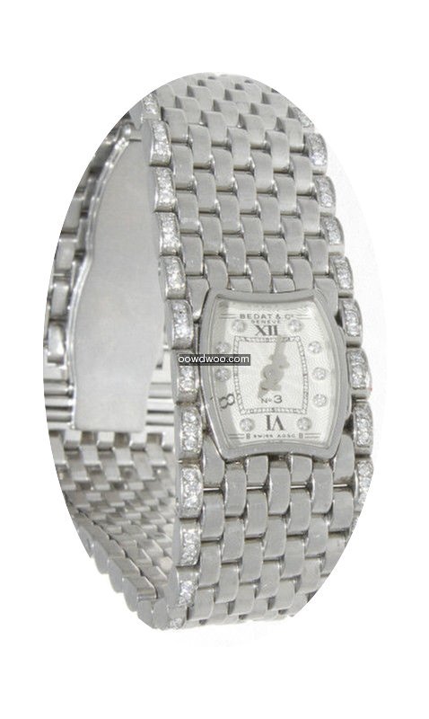 Bedat & Co Stainless steel and diamonds ...