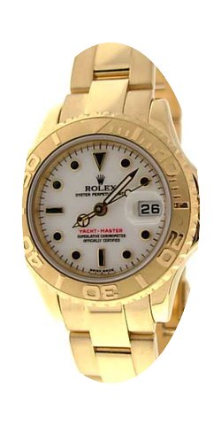 Rolex Ladies Yachtmaster Yellow Gold New...