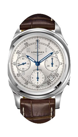 Longines Heritage Chronograph Mens Watch...