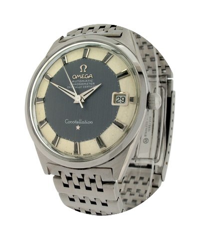 Omega Vintage Constellation Pie Pan Dial...