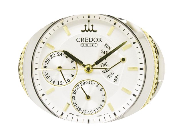 Seiko Credor Pacifique Gcbg996 Solid Gol...