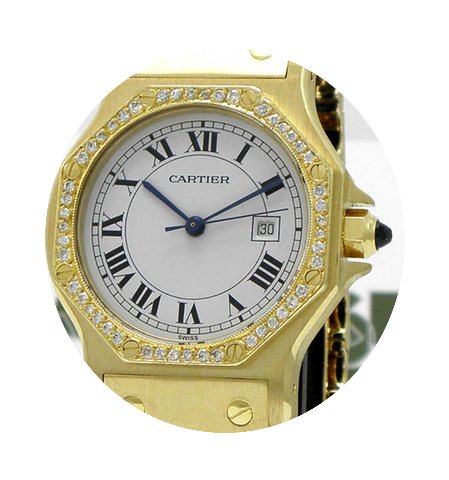 Cartier Santos Ronde...