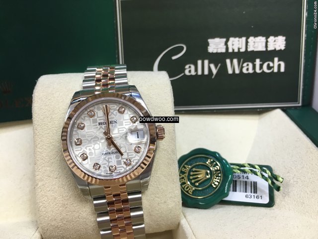 Rolex 178271 Silver J Datejust 31mm Stee...