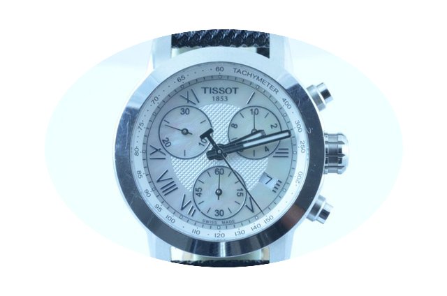 Tissot Damen Uhr Chrono Quartz Stahl/sta...